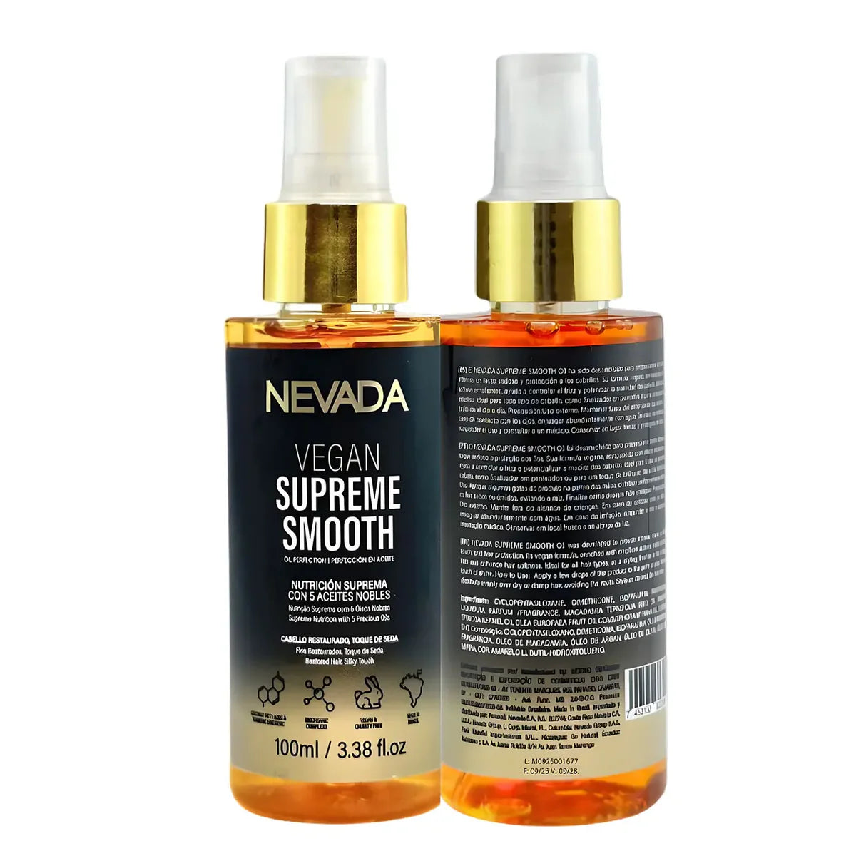 Aceite Capilar Vegan Supreme Smooth 100ml - Nevada