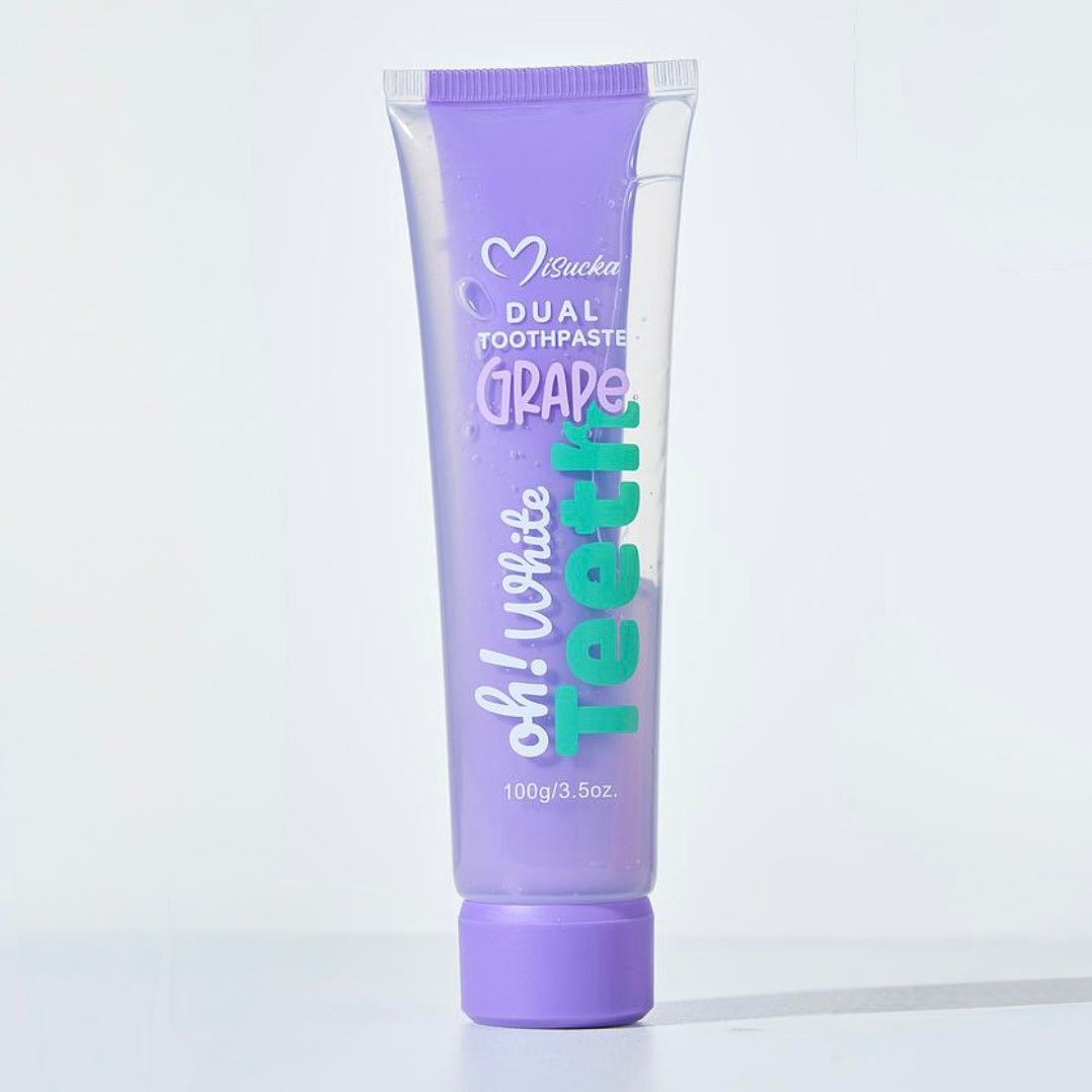 Dual Toothpaste Oh White Teeth Grape 100g – Misucka