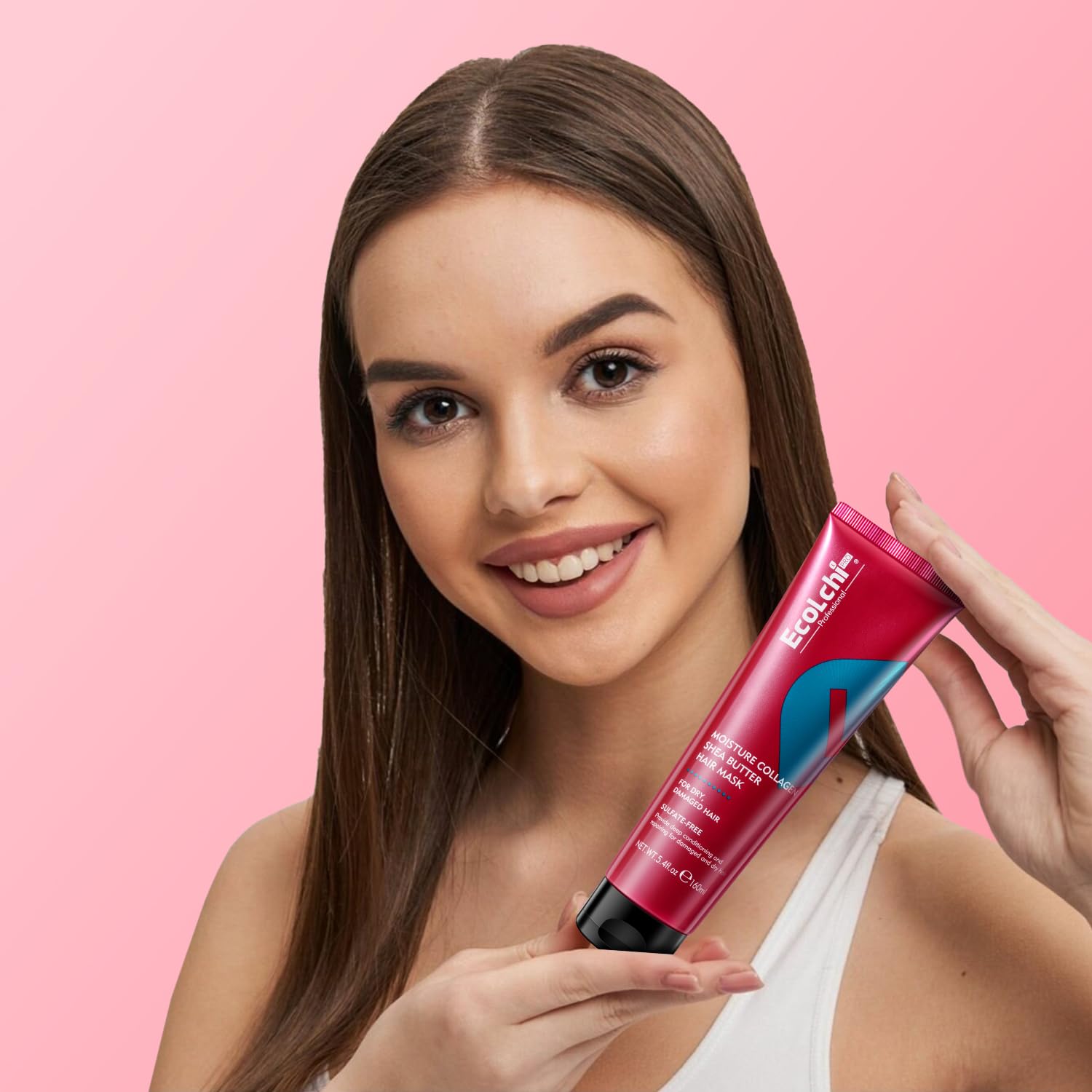 Mascarilla Capilar De Karité Y Colágeno 160ml - Ecolchi Pro