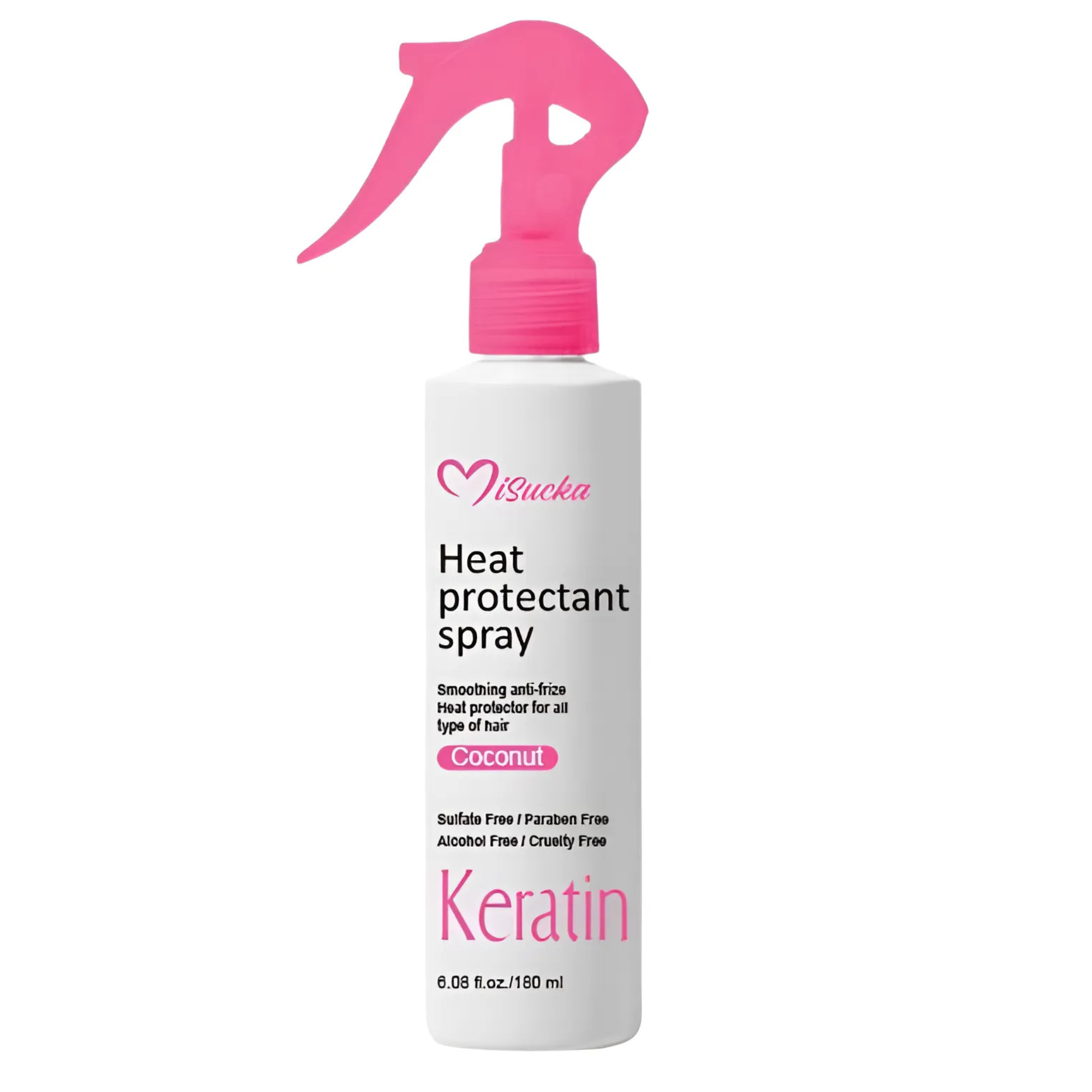 Heat protectant Spray Keratin Coconut 180ml Termoprotector - Misucka