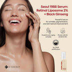 Seoul 1988 Serum Retinal Liposome 2% + Black Ginseng 30mL – K-Secret