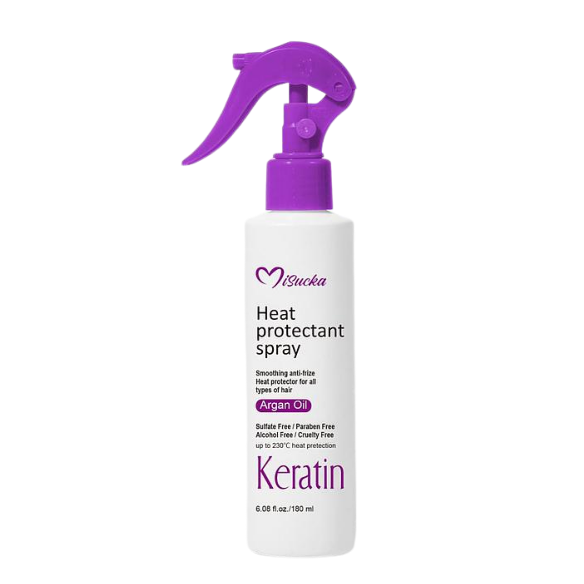 Heat protectant Spray Argan Oil 180ml Termoprotector - Misucka