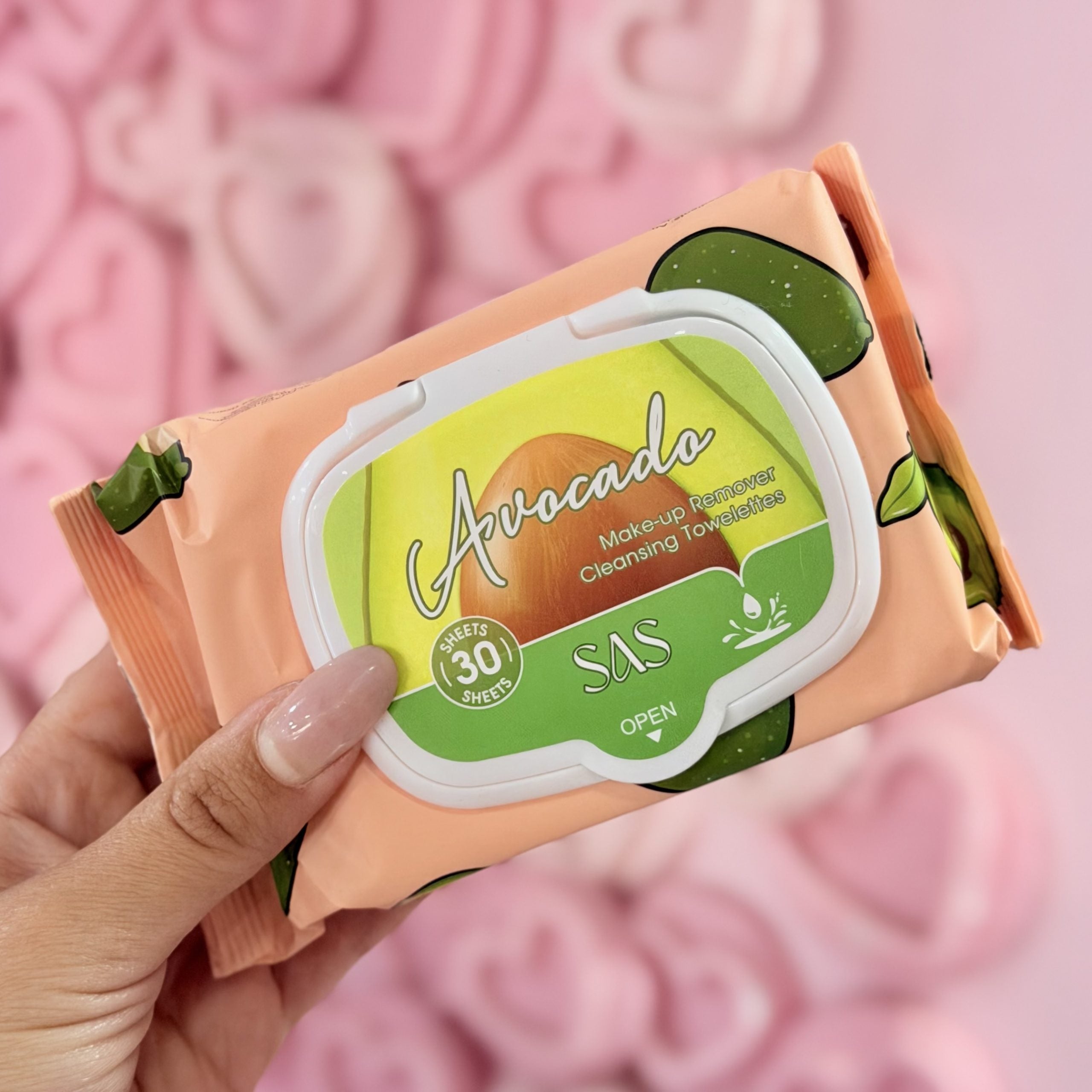 Toallitas Desmaquillantes Avocado – SAS Cosmetics