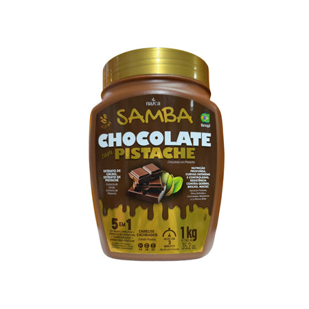 Tratamiento Capilar 5 En 1 Chocolate Pistacho 1Kg - Samba Brasil