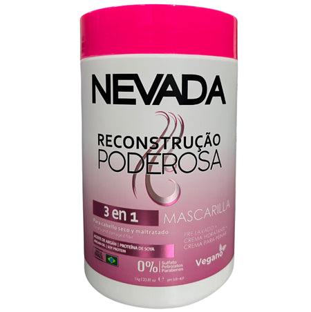 Mascarilla 3 En 1 Reconstrucción Poderosa 1Kg - Nevada