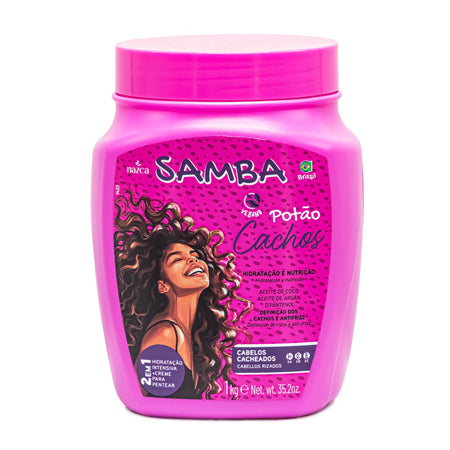 Tratamiento Capilar 2 En 1 Cachos Potao 1Kg - Samba Brasil