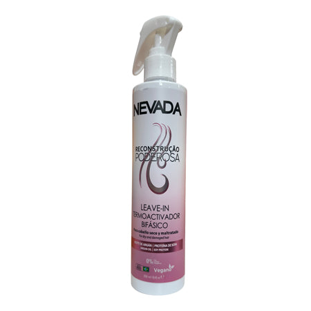Leave-In Termoactivador Bifasico Reconstrucción Poderosa 250ml - Nevada