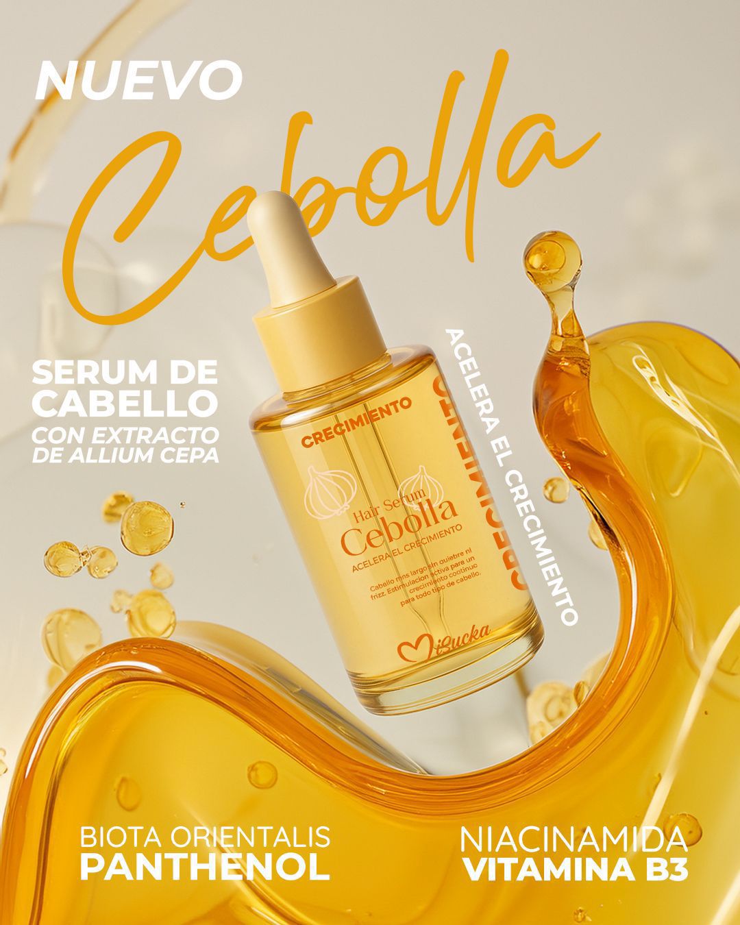 Hair Serum Crecimiento Cebolla – Misucka