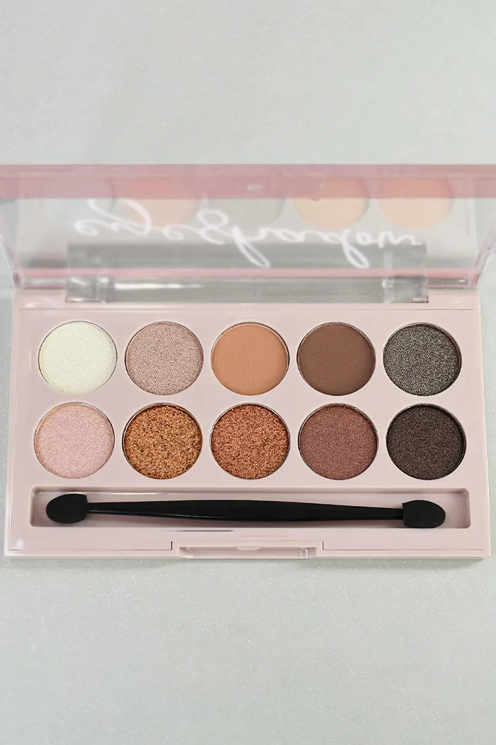 Paleta De Sombras x10 Tono 3 - Dolce Bella