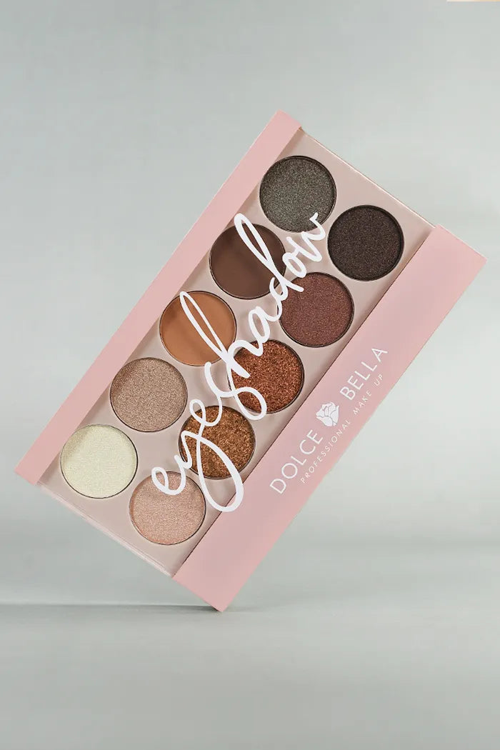 Paleta De Sombras x10 Tono 3 - Dolce Bella