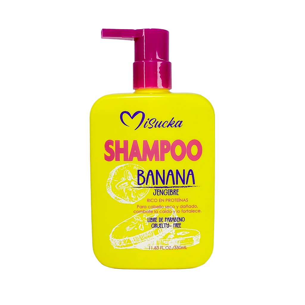 Shampoo Banana Jengibre 350ml - Misucka