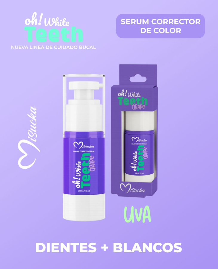 Corrector Serum Oh White Teeth Grape 30ml – Misucka