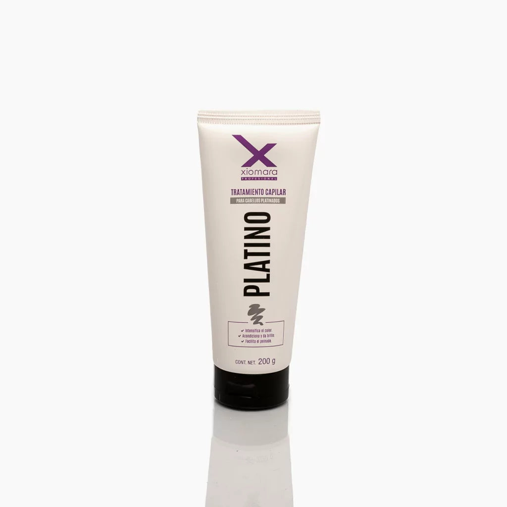 Tratamiento Capilar Para Cabellos Platinados 200gr - Xiomara Profesional